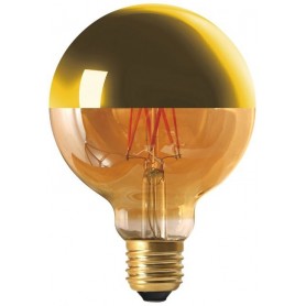 GLOBE "GOLDEN CAP" Diam95 LED Calotte dorée 8W 2700K E27 950lm