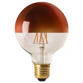 GLOBE "BRONZE CAP" Diam95 LED Calotte bronze 8W 2700K E27 950lm