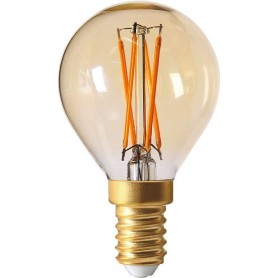 "SPHERIQUE G45" LED Ambrée 4W 2700K E14 260lm