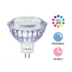 Philips Master "LEDspotValue 7W" GU5.3 --- (6 déclinaisons)