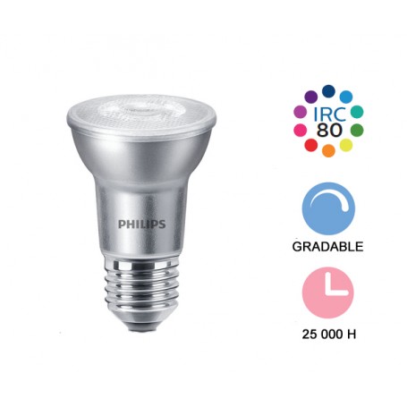LEDspot "PAR20 6W" E27 --- (6 déclinaisons)