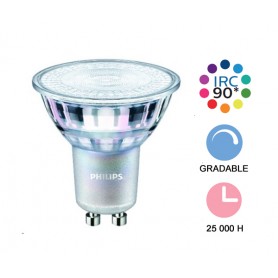 Philips "MASTER LED VLE 3,7W" GU10 --- (6 déclinaisons)
