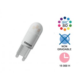Capsule LED "PIN G9 1,9W" 12V 2700K
