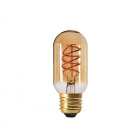 TUBES "TWISTED" T45 LED Ambrée 4W 2000K E27 200lm