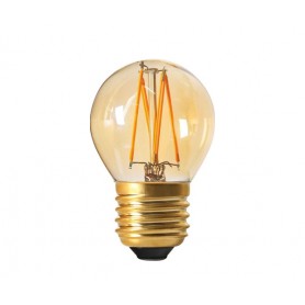 "SPHÉRIQUE G45" LED Ambrée 4W 2700K E27 260lm