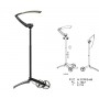Lampadaire mobile télescopique "EQUIX" LED 35W IP55 sur roues