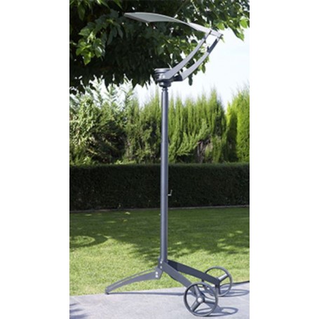 Lampadaire mobile télescopique "EQUIX" LED 35W IP55 sur roues