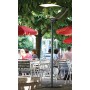 Lampadaire mobile télescopique "EQUIX" LED 35W IP55 sur plateau