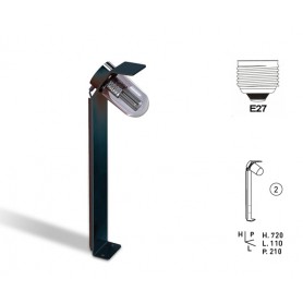 Borne Extérieure LED "SHERLOCK" E27 IP65 --- (8 déclinaisons)
