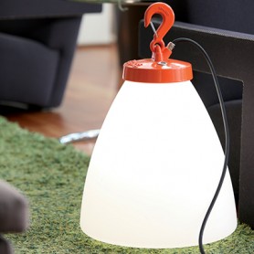 Luminaire mobile "GRUMO CÔNE" E27 IP65 IK09 --- (6 déclinaisons)