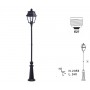 Lampadaire "AVENUE 2" E27 IP44 --- (5 déclinaisons)