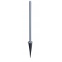 Borne Solaire LED "ZETA" Gris 2,4W 200lm