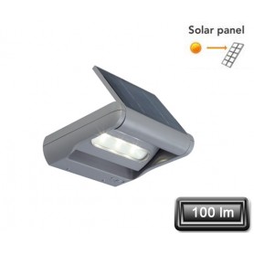 Applique Solaire LED "MINI LEDSPOT" Gris 3X1W 100lm