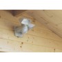 Projecteur Solaire LED "OPENY" Blanc 2x2W 500lm