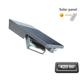 Applique Solaire LED "TILLY" Gris 2X2W 420lm
