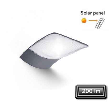 Applique Solaire LED "ZERTA" Gris 3W 200lm