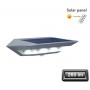 Applique Solaire LED "GHOST" Gris 2,4W 260lm
