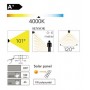Applique Solaire LED "BREAD" Gris 1,2W 100lm