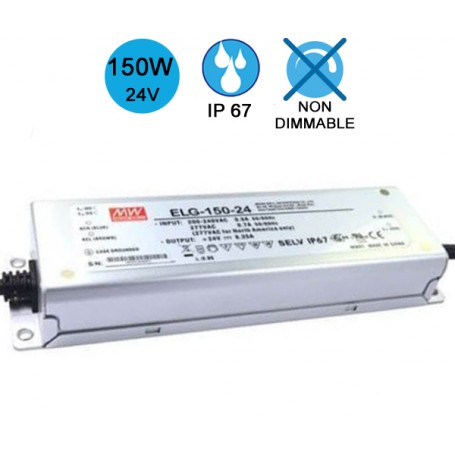 Driver LED Meanwell 24V 150W IP67