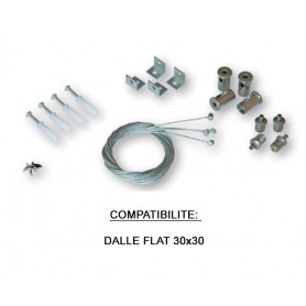 Kit de Suspension pour Dalle FLAT 30X30