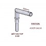 Crosse Fixation Simple en TOP pour MAT Acier Galvanisé