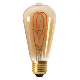 EDISON "LOOPS" LED Ambrée 4W 2000K E27 200lm
