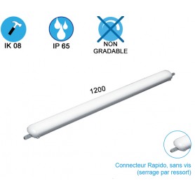 Réglette étanche LED "LC+ 1200" 40W 4000K IP65