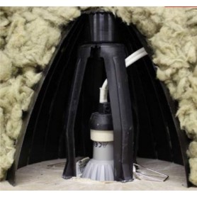 Écarteur d'isolant Soufflé ou Projeté pour spot LED encastrés