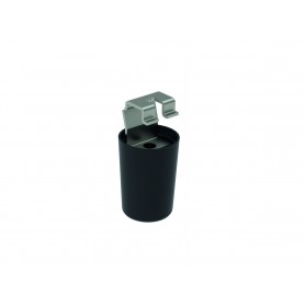 Fixation de plafond pour filin de suspension avec cache pour rail UNO