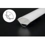 Profilé alu STRIPLINE 45° 30X30 + Diffuseur opal + Accessoires - 2M