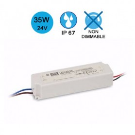 Driver LED Meanwell 24V 35W IP67