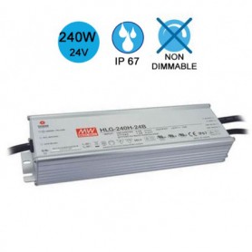 Driver LED Meanwell 24V 240W IP67