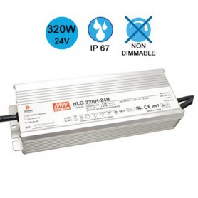 Driver LED Meanwell 24V 320W IP67