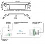 Télécommande RF COMMANDER - Dimmer-Controleur RGBW