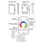 Télécommande RF COMMANDER - Dimmer-Controleur RGBW