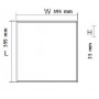 Dalle LED LUZERNA 32W
