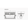 Encastré LED SQUADRA 32W 3000K/4000K/5700K