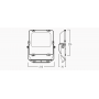 Projecteur extérieur LED THEMIS 100W