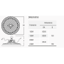 MAJOR CCT 100/80/60W 120°