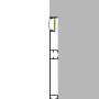 Profilé en aluminium STRIPLINE 95x10mm - 2 mètres