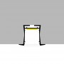 Profilé en aluminium STRIPLINE ENCASTRÉ 23X27mm - 2 mètres