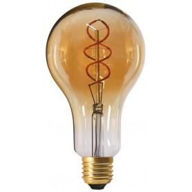 BIG BULBS "TWISTED" Diam110 LED Ambrée 4W 2000K E27 200lm