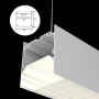 Profilé en aluminium STRIPLINE 75x75mm - 2 mètres