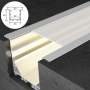 Profilé en aluminium STRIPLINE ENCASTRÉ 35X35mm - 2 mètres