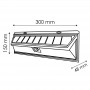 Applique Murale LED Natur Solaire avec capteur de mouvement