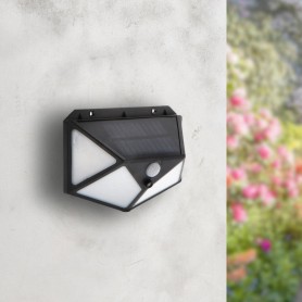 Applique Murale LED Mustang Solaire avec capteur de mouvement