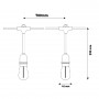 Guirlande Led Solaire extérieure (10 Ampoules E27 incluses) IP65 3W - 3000K