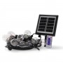 Guirlande Led Solaire extérieure (10 Ampoules E27 incluses) IP65 3W - RGB