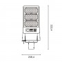 Luminaire Solaire LED Hybrid 6000 Lm