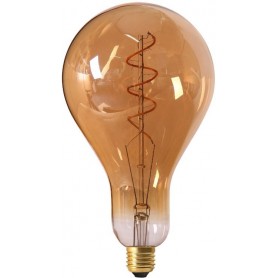 BIG BULBS "TWISTED" Diam130 LED Ambrée 4W 2000K E27 200lm